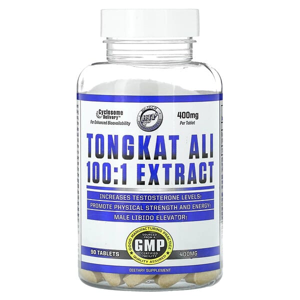 Hi Tech Pharmaceuticals, Tongkat Ali 100:1 Extract, 400 mg, 90 Tablets