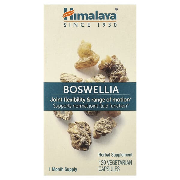 Himalaya, Boswellia, 120 Vegetarian Capsules (125 mg per Capsule)