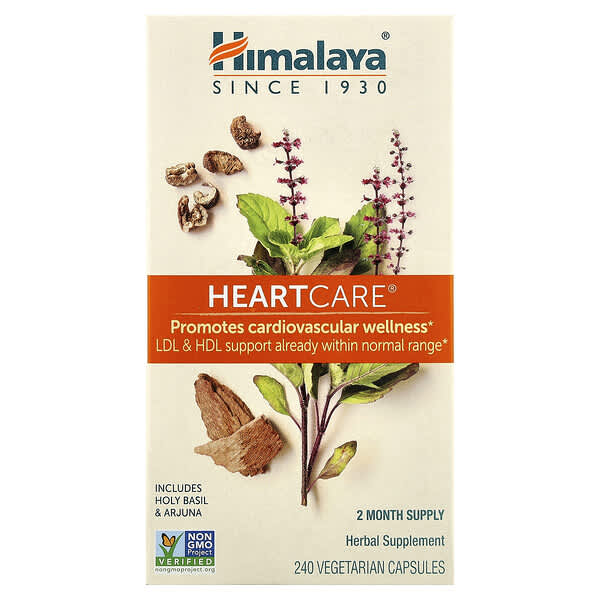 Himalaya, HeartCare®, 240 Vegetarian Capsules