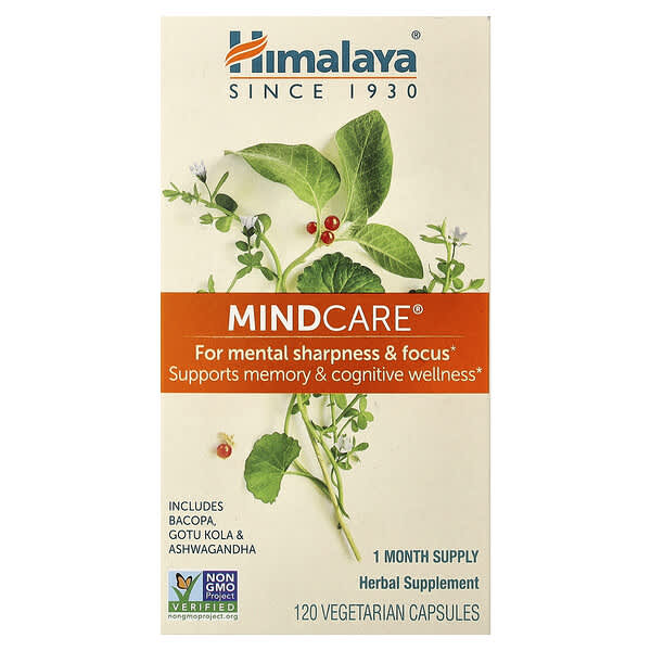 Himalaya, MindCare®, 120 Vegetarian Capsules