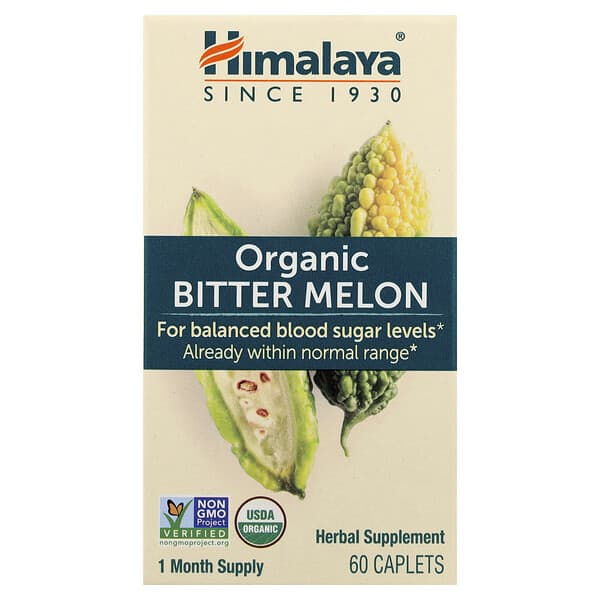 Himalaya, Organic Bitter Melon, 60 Caplets