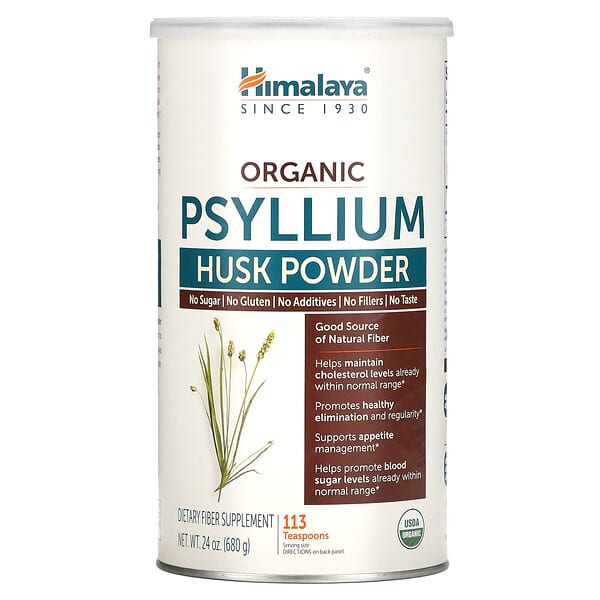 Himalaya, Organic Psyllium Husk Powder, 24 oz (680 g) 3 Himalaya, Organic Psyllium Husk Powder, 24 oz (680 g)