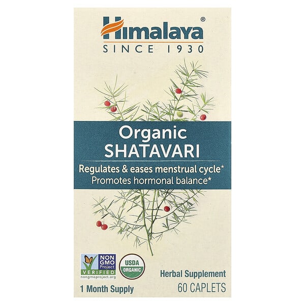 Himalaya, Organic Shatavari, 60 Caplets