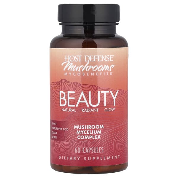 Host Defense, Mushrooms™ Mycobenefits, Beauty, 60 Capsules