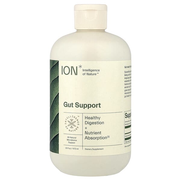 ION Intelligence of Nature, Gut Support, 16 fl oz (473 ml)