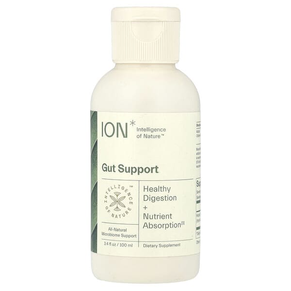 ION Intelligence of Nature, Gut Support, 3.4 fl oz (100 ml)