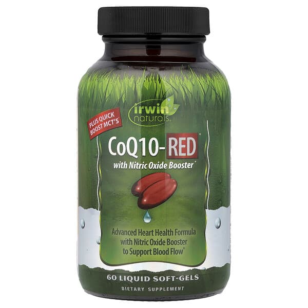 Irwin Naturals, CoQ10-Red®, 60 Liquid Soft-Gels