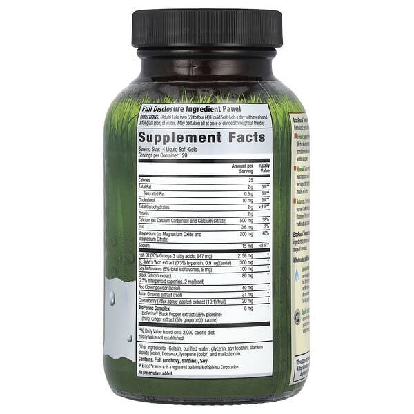 Alternative view of Irwin Naturals, EstroPause®, Menopause Support, 80 Liquid Soft-Gels