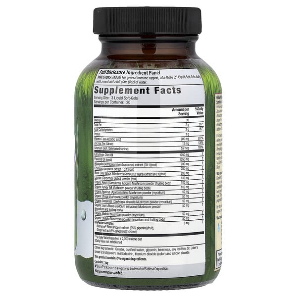 Alternative view of Irwin Naturals, Global Wellness Immuno-Shield® with Sambucus Elderberry, 60 Liquid Soft-Gels