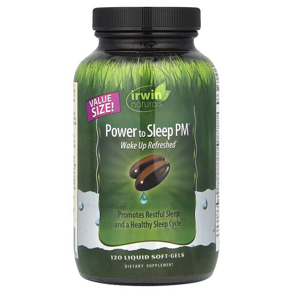 Irwin Naturals, Power to Sleep PM®, 120 Liquid Soft-Gels 1 Irwin Naturals, Power to Sleep PM®, 120 Liquid Soft-Gels
