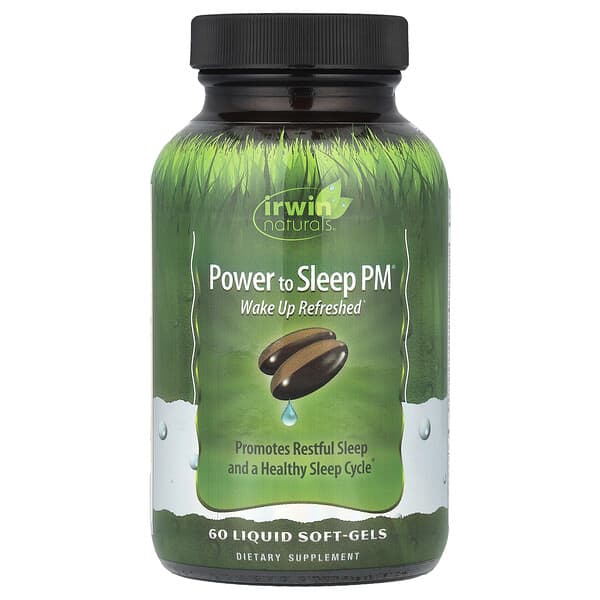Irwin Naturals, Power to Sleep PM®, 60 Liquid Soft-Gels