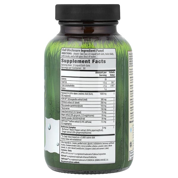 Alternative view of Irwin Naturals, Sensual Women™, Endurance, Stress, Libido, 60 Liquid Soft-Gels