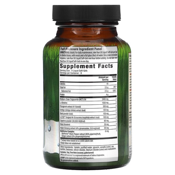 Alternative view of Irwin Naturals, Testosterone UP Red with Nitric Oxide Booster, 32 Liquid Soft-Gels