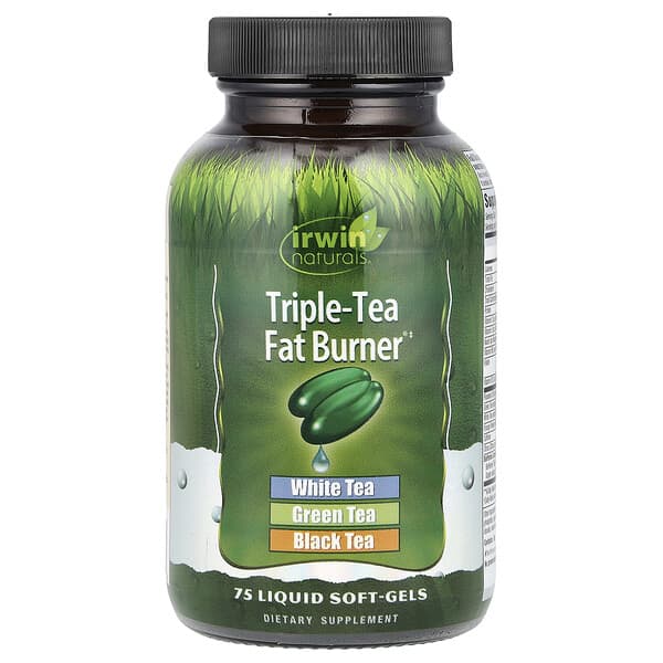 Irwin Naturals, Triple-Tea Fat Burner®, 75 Liquid Softgels 5 Irwin Naturals, Triple-Tea Fat Burner®, 75 Liquid Softgels