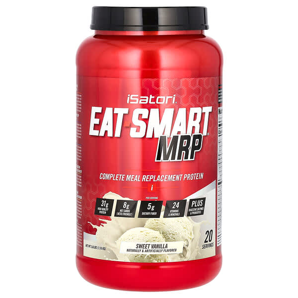 Isatori, Eat-Smart MRP, Sweet Vanilla , 2.6 lbs (1.16 kg)
