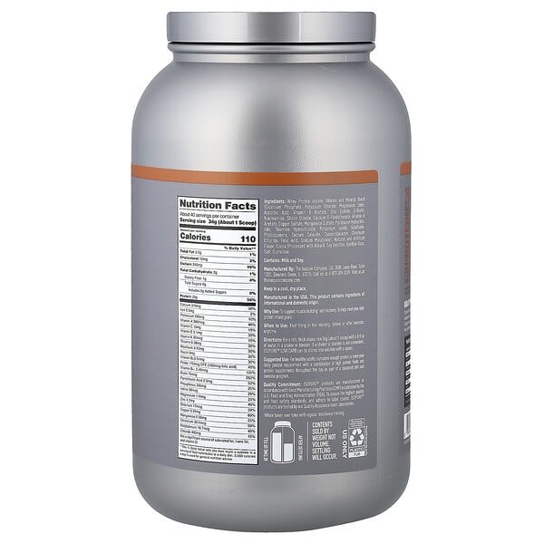 Alternative view of Isopure, Low Carb Protein Powder, Chocolate Peanut Butter, 3 lb (1.36 kg)