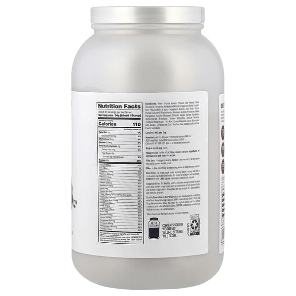 Alternative view of Isopure, Low Carb Protein Powder, Dutch Chocolate, 3.07 lb (1.39 kg)