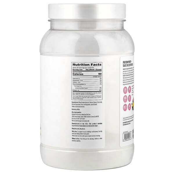 Alternative view of Isopure, Protein Powder, Tropical Punch, 1.98 lbs (900 g)