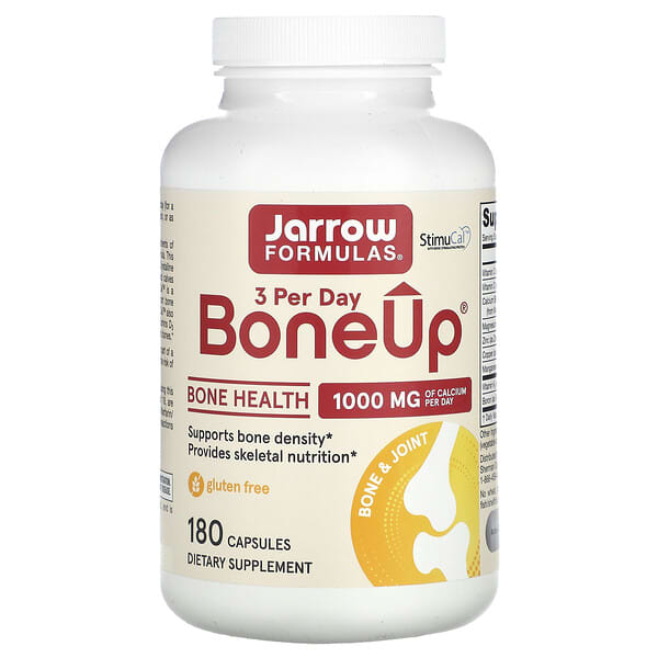 Jarrow Formulas, BoneUp, 1,000 mg, 180 Capsules 5 Jarrow Formulas, BoneUp, 1,000 mg, 180 Capsules