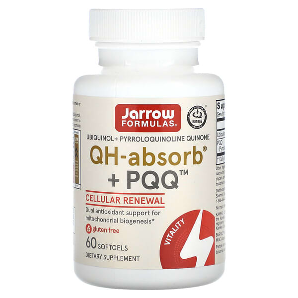 Jarrow Formulas, QH-Absorb + PQQ, 60 Softgels