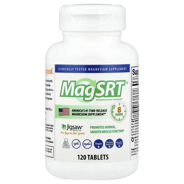 Jigsaw Health, MagSRT®, 120 Tablets