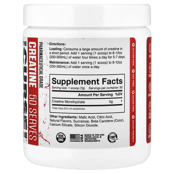 Alternative view of JNX Sports, The Curse!®, Creatine, Peach Mango, 12.3 oz (350 g)