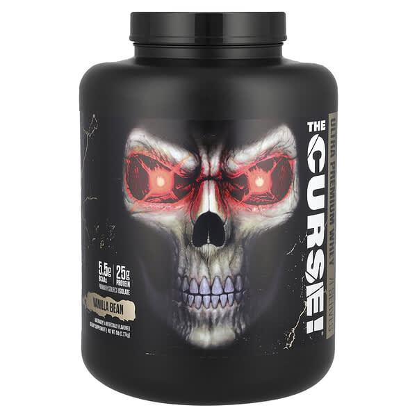 JNX Sports, The Curse!®, Ultra Premium Whey, Vanilla Bean, 5 lb (2.27 kg)