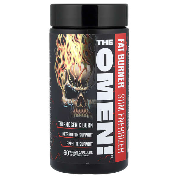 JNX Sports, The Omen!®, Fat Burner, 60 Vegan Capsules