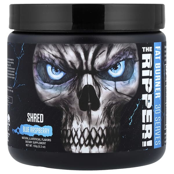 JNX Sports, The Ripper! Fat Burner, Blue Raspberry, 5.3 oz (150 g)