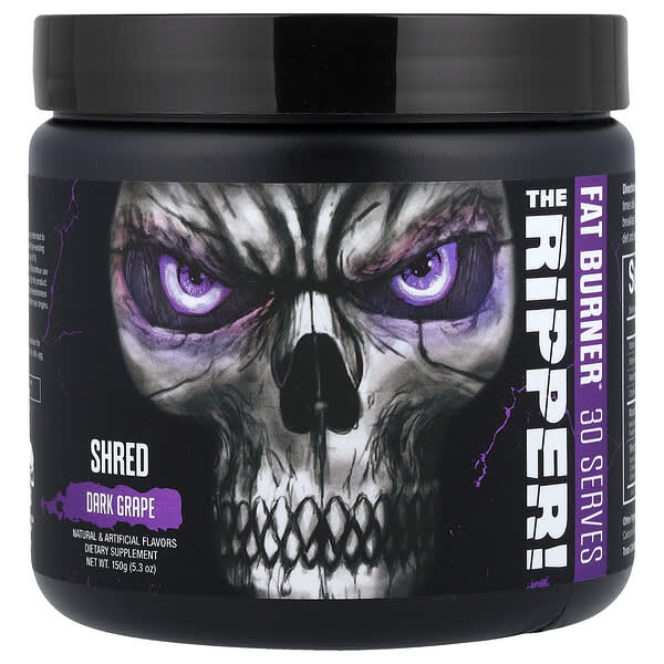 JNX Sports, The Ripper! Fat Burner, Dark Grape, 5.3 oz (150 g)