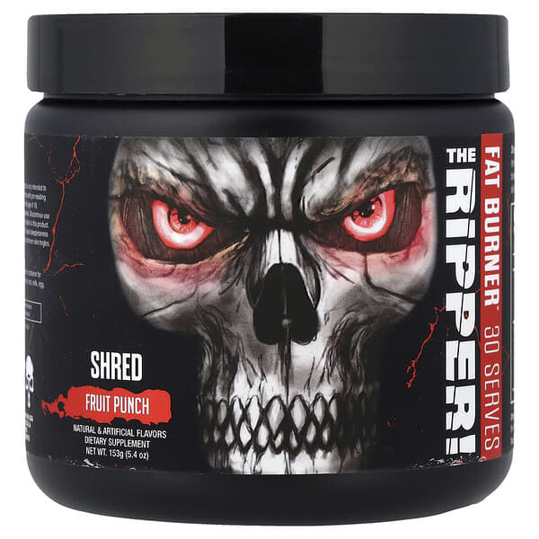 JNX Sports, The Ripper, Fat Burner, Fruit Punch, 5.4 oz (153 g)