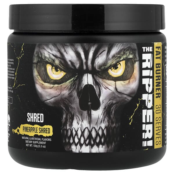 JNX Sports, The Ripper! Fat Burner, Pineapple Shred, 5.3 oz (150 g)
