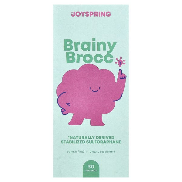 JoySpring, Brainy Brocc, 1 fl oz (30 ml)