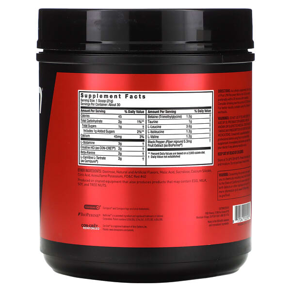 Alternative view of JYM Supplement Science, Post JYM, BCAAs + Recovery Matrix, Watermelon, 1.4 lbs (630 g)