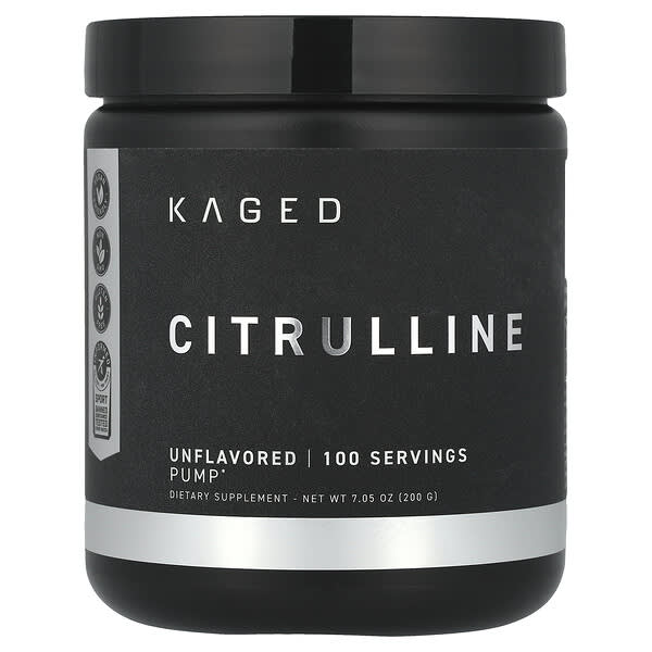 Kaged, Citrulline, Unflavored, 7.05 oz (200 g)
