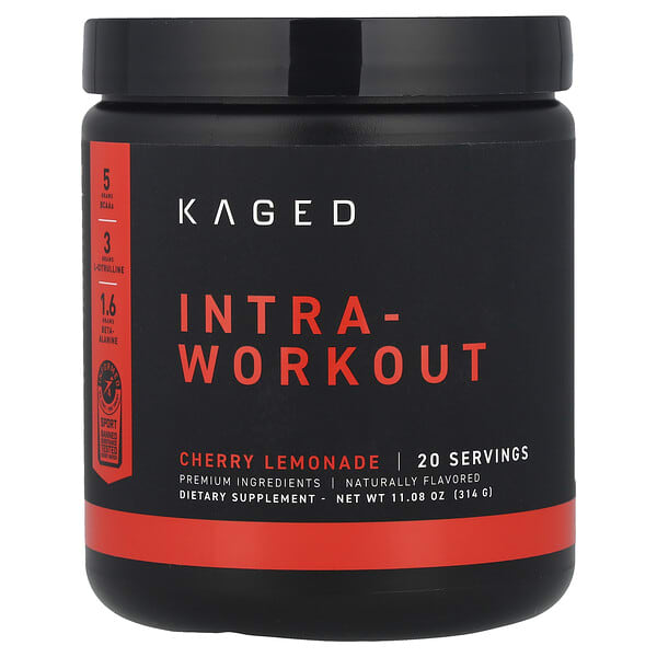 Kaged, Intra-Workout, Cherry Lemonade, 11.08 oz (314 g)