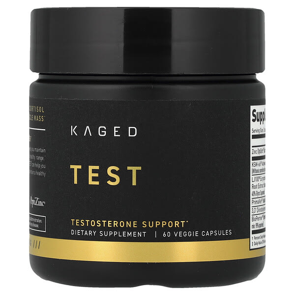 Kaged, Test, 60 Veggie Capsules