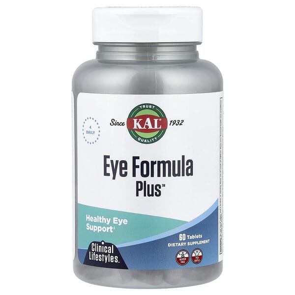 KAL, Eye Formula Plus™, 60 Tablets