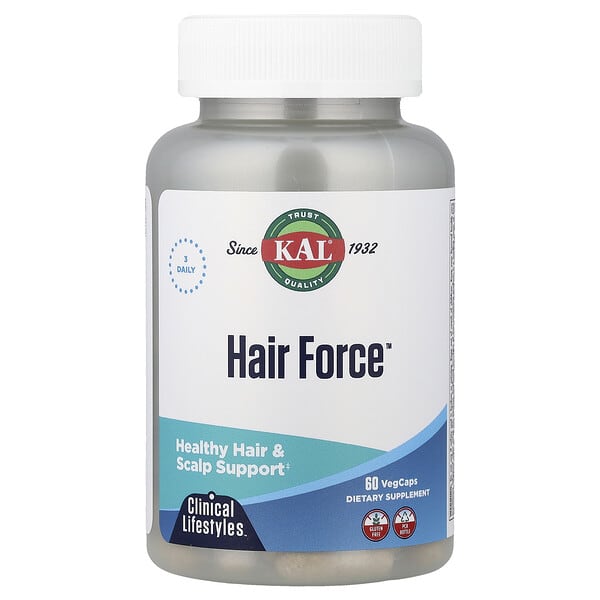 KAL, Hair Force™, 60 VegCaps