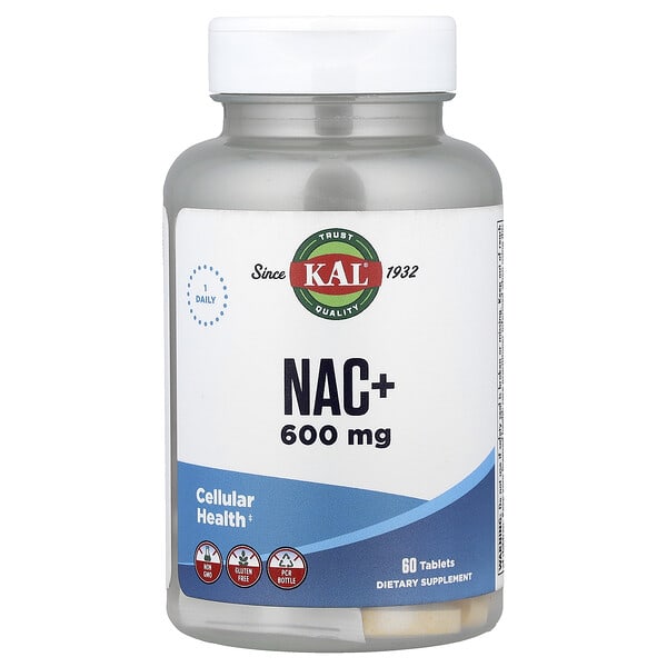 KAL, NAC+, 60 Tablets