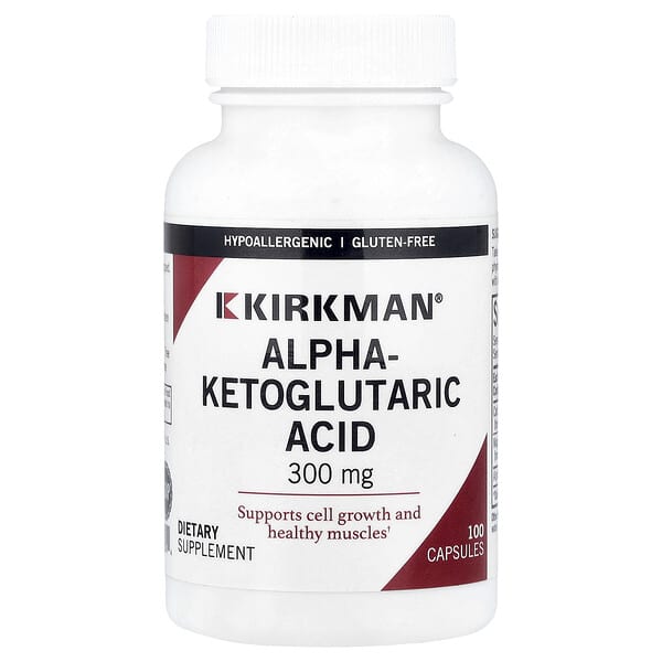 Kirkman Labs, Alpha-Ketoglutaric Acid, 100 Capsules