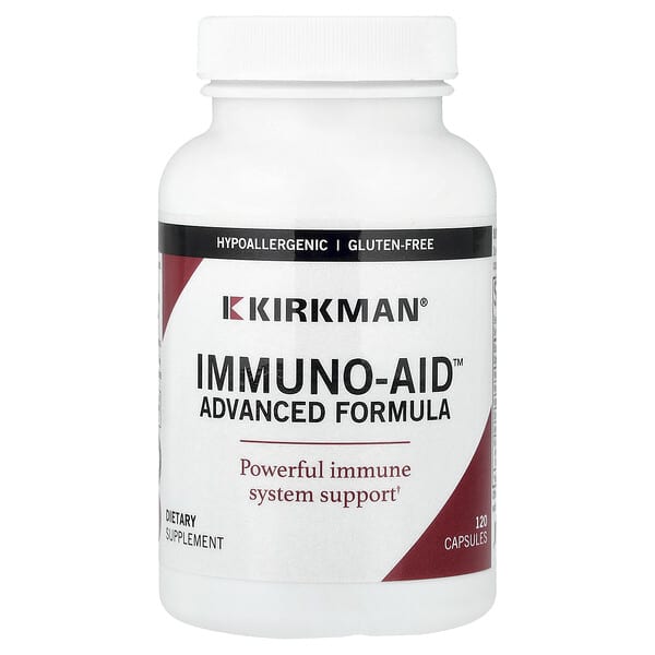 Kirkman Labs, Immuno-Aid™, Advanced Formula, 120 Capsules