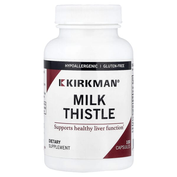 Kirkman Labs, Milk Thistle, 100 Capsules