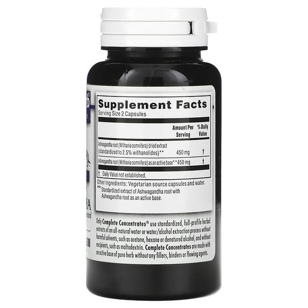 Alternative view of Kroeger Herb Co, Ashwagandha, 60 Vegetarian Capsules (225 mg per Capsule)