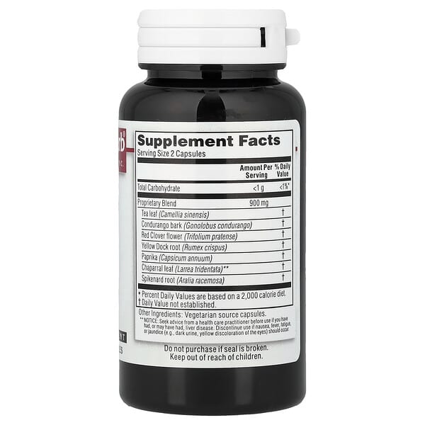 Alternative view of Kroeger Herb Co, Chem X®, 100 Vegetarian Capsules