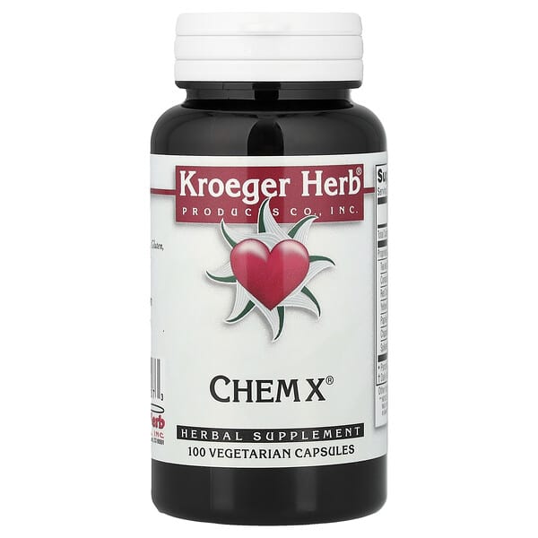 Kroeger Herb Co, Chem X®, 100 Vegetarian Capsules