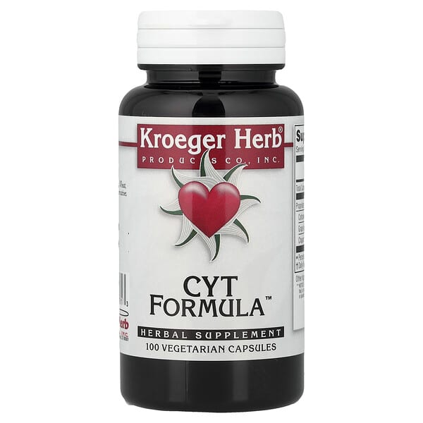 Kroeger Herb Co, CYT Formula™, 100 Vegetarian Capsules