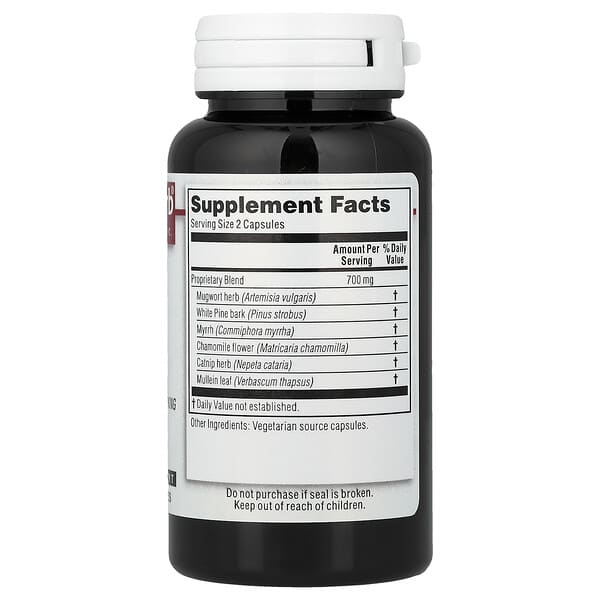 Alternative view of Kroeger Herb Co, Enzymes™, 100 Vegetarian Capsules