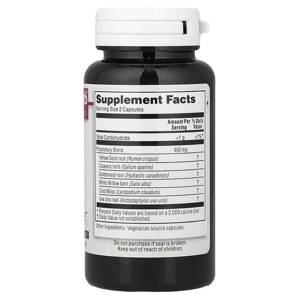 Alternative view of Kroeger Herb Co, Thyroid Care™, 100 Vegetarian Capsules