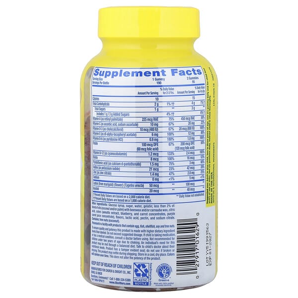 Alternative view of L'il Critters, Gummy Vites Daily Multivitamin, 190 Gummies